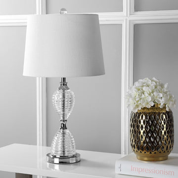Aubrey 24" Crystal LED Table Lamp - JONATHAN Y